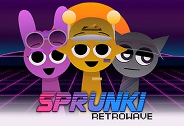 Sprunki Retrowave Music Studio