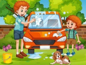 Car Wash Hidden Memory Game