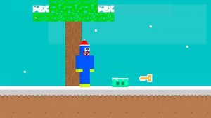 Noob Huggy Winter Adventure Game - Ludoryx free online game