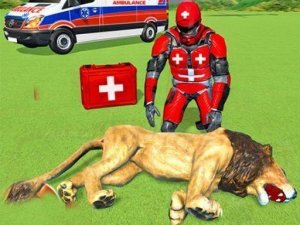 Animal Rescue Robot Hero Online Game - Ludoryx free online game