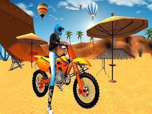 Motocross Beach Bike Stunt Racing Online Arcade Game