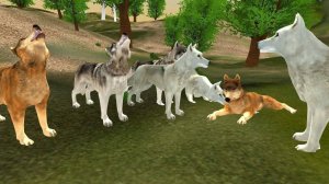 Wild Wolves Hunger Attack Online Game - Ludoryx free online game