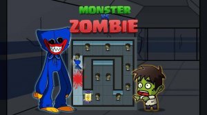 Monster Vs Zombie Puzzle Game