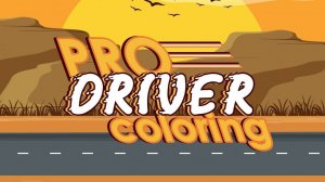 Pro Driver Coloring Online Game