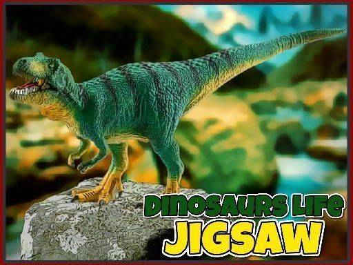 Dinosaurs Life Jigsaw Puzzle Online Game - Puzzle Game