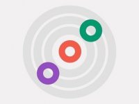 Three Disks: Color Match Puzzle