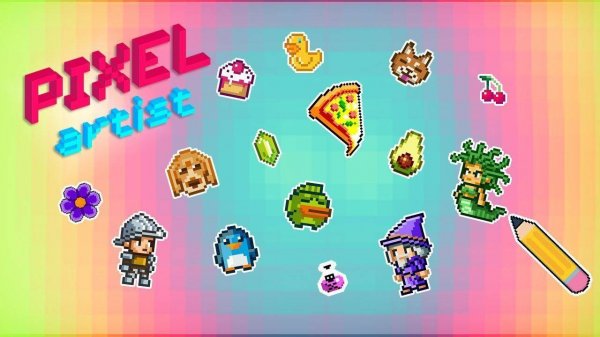 Pixel Art Coloring Puzzle