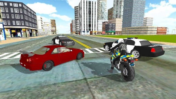 City Police Bike Simulator Online Arcade Game