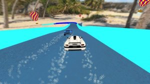 Water Slide Cars Online Game