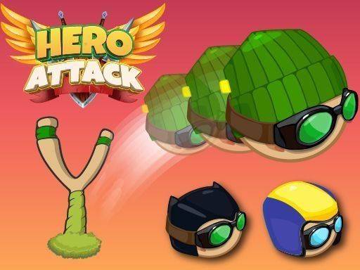 Hero Attack: Sling & Destroy Puzzle Game - Arcade Game