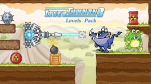 Laser Cannon 3: Levels Pack - Physics Puzzle Game