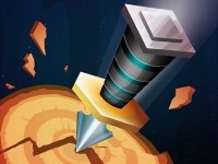 Helix Knife Throw 3D Online Game