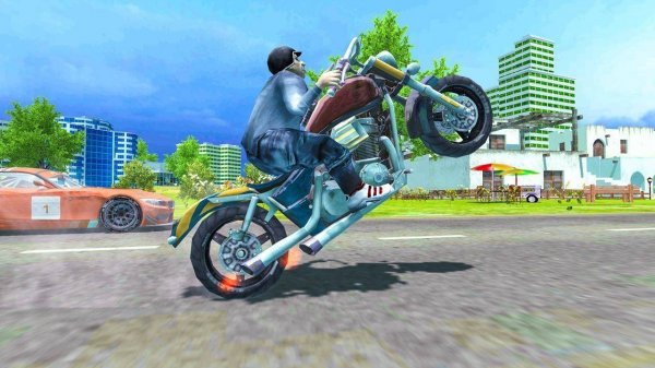 Police Motorbike Driver Racing Game Online Arcade Game