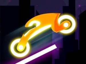 Neon Hill Rider Online Game