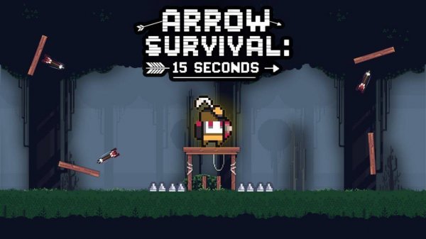 Arrow Survival: 15 Seconds - Pixel Platformer Arcade Game