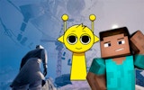 Only Up: Projectilecraft & Sprunki Parkour Adventure Online Game