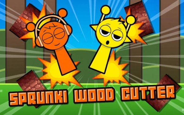 Sprunki Wood Cutter: Free Arcade Chopping Game Online
